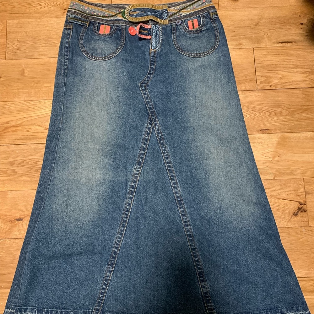 CAbi denim skirt